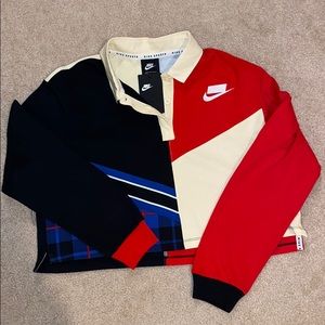 Loose fit cropped Nike Polo, brand new, Medium